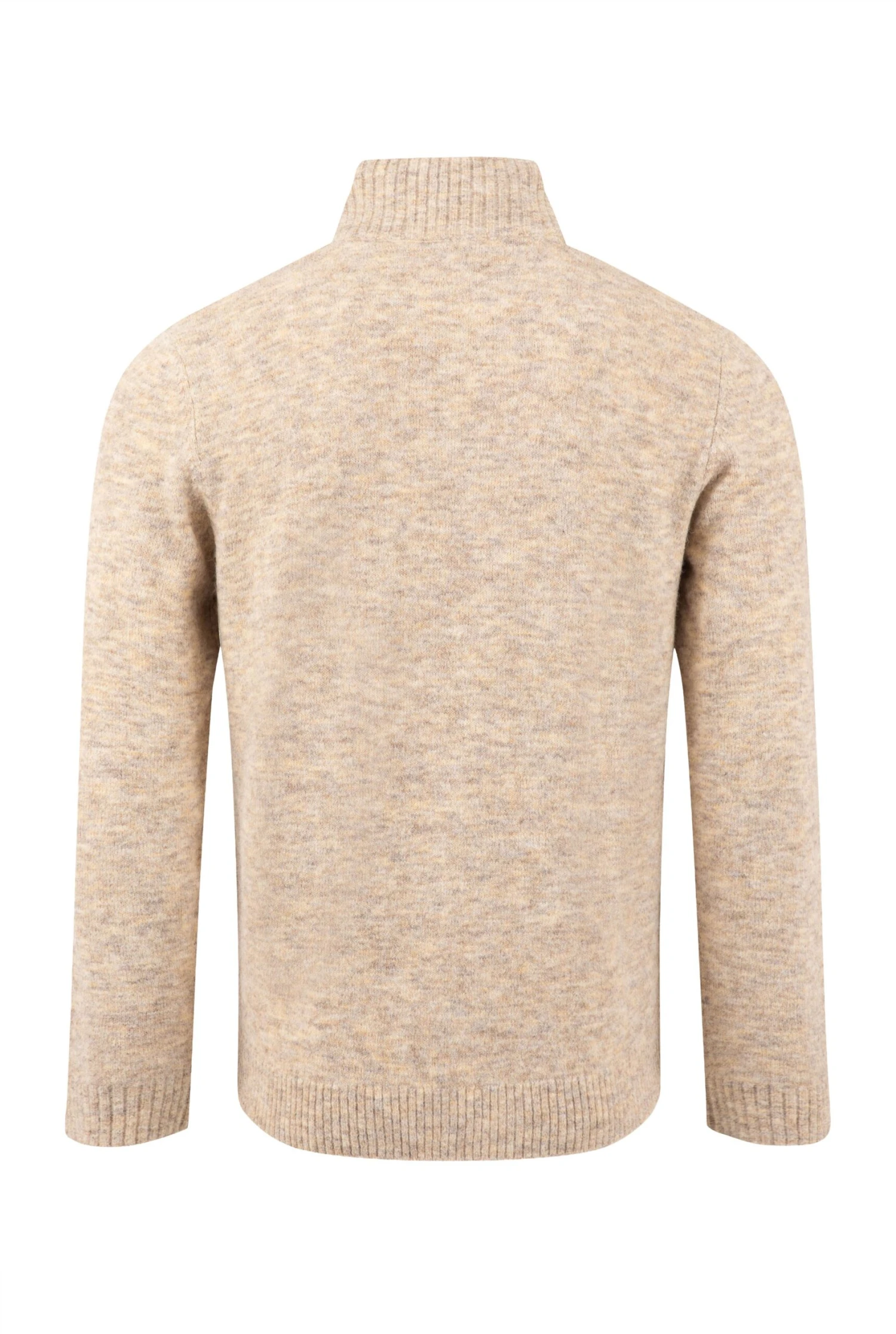 Altwood 1/4 Zip Jumper Ecru 8 Altwood 1/4 Zip Jumper Ecru - Image 6