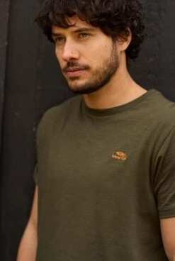 Fished Branded T-Shirt Fir Green