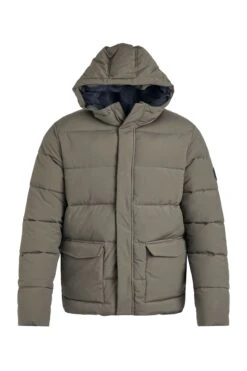 Calderwood Heavy Weight Padded Jacket Deep Lichen Green -Everyday Luxe 129165