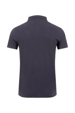 Murray Organic Cotton Half Zip Textured Jersey Polo Midnight 15 Murray Organic Cotton Half Zip Textured Jersey Polo Midnight -Everyday Luxe 129618