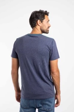 Wave Stripe Graphic T-Shirt Dark Blue 10 Wave Stripe Graphic T-Shirt Dark Blue -Everyday Luxe 129624