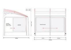 Outdoor Revolution Sport Pro 330 Premium Air Awning -Everyday Luxe 2025 sport pro 330 05
