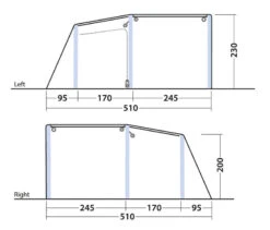 Outwell Maryland 5 Air Tent 205 18 Outwell Maryland 5 Air Tent 205 -Everyday Luxe 6195056e aa54 4456 bf45 b2337dff9989