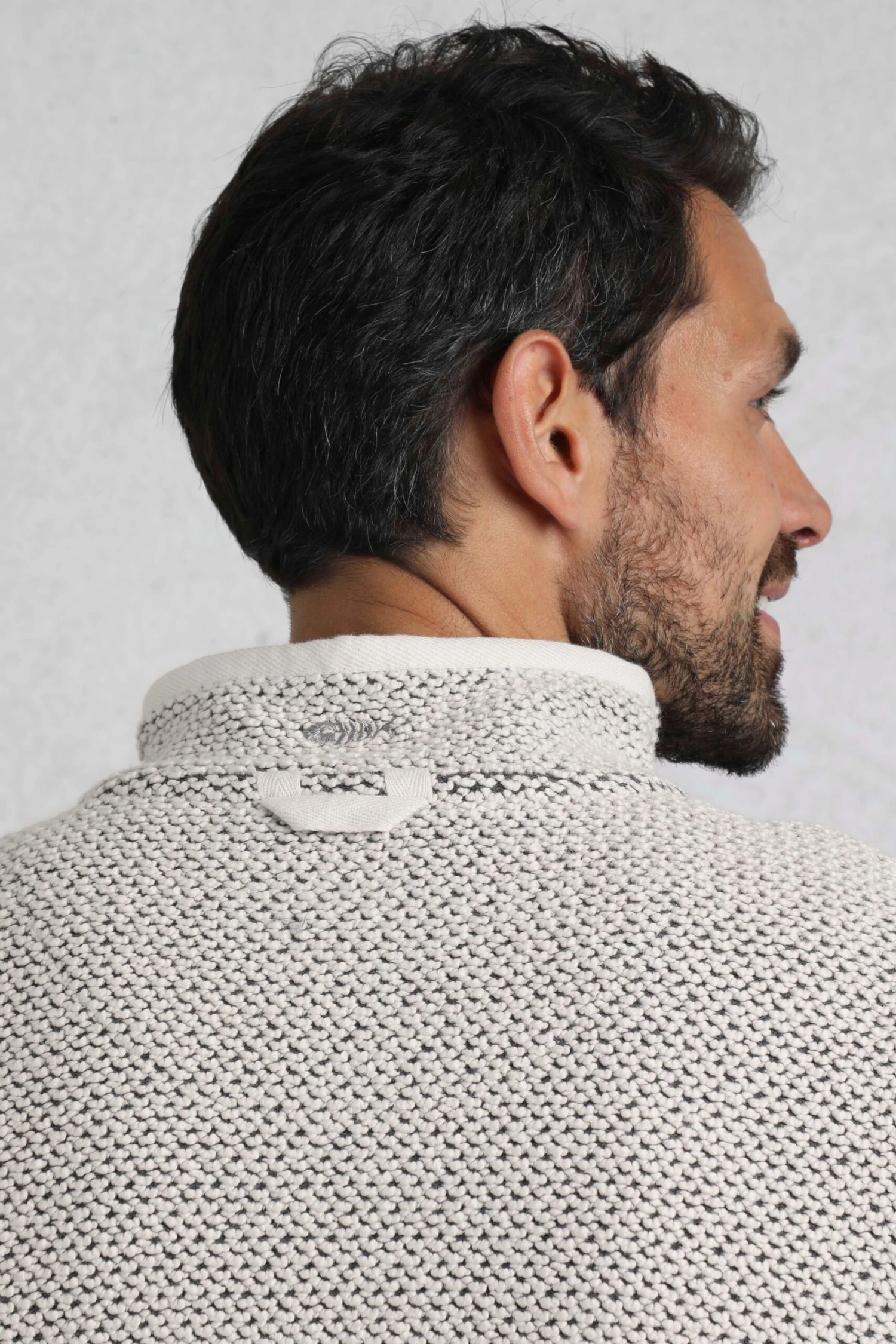 Transom Full Zip Macaroni Sweatshirt Ecru 11 Transom Full Zip Macaroni Sweatshirt Ecru - Image 9