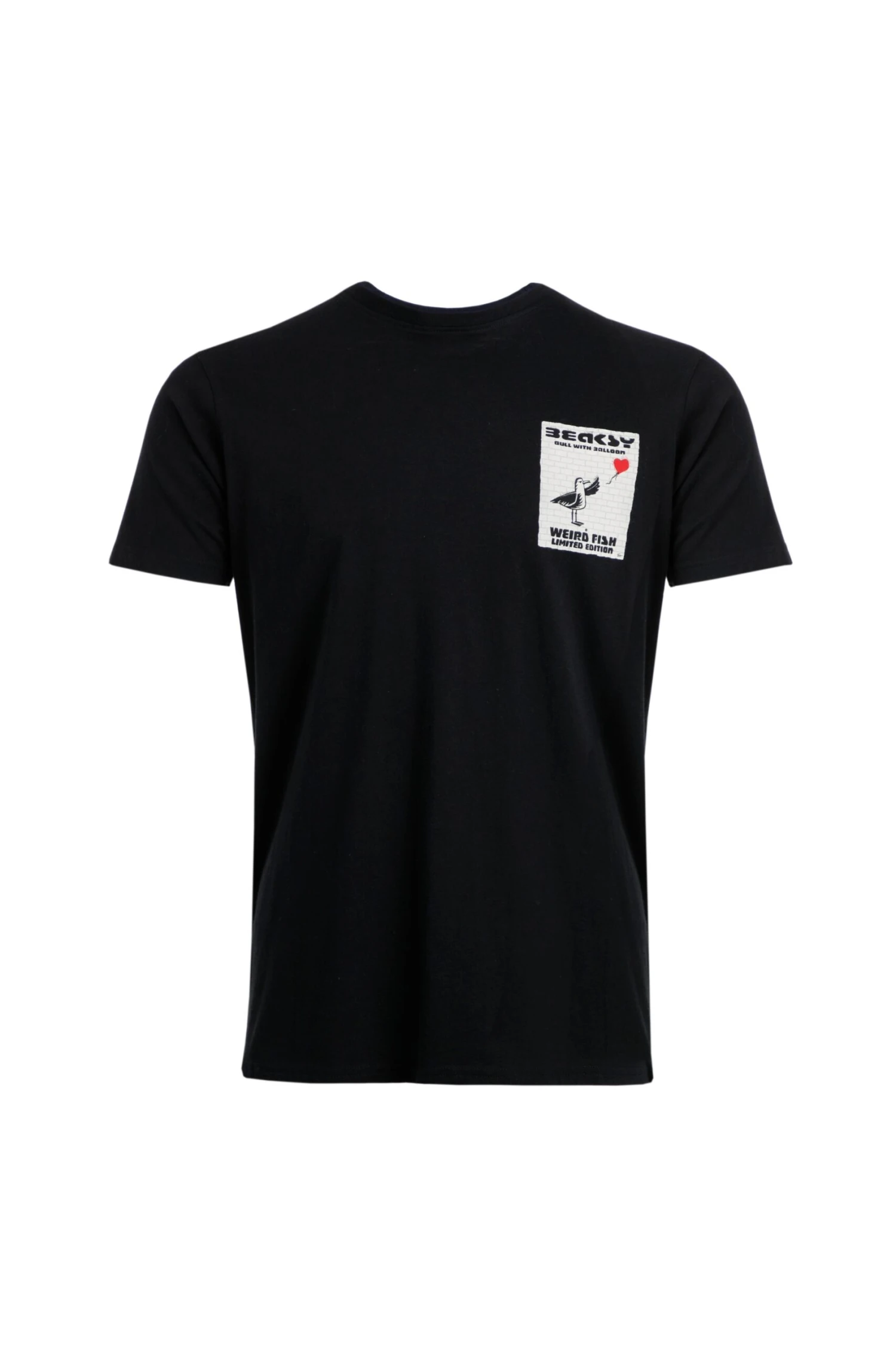 Beaksy Back Print Artist T-Shirt Black 4 Beaksy Back Print Artist T-Shirt Black - Image 2