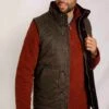 Blayney Gilet Bark -Everyday Luxe 90831