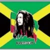 Bob Marley And Jamaica Flag 5ft By 3Ft -Everyday Luxe 927250c2dfa844a45f35b6fda6264cfa