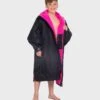 Dryrobe Advance Kids Long Sleeve BLACK PINK - RECYCLED
