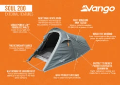 Vango Soul 200 Tent Deep Blue 2025 11 Vango Soul 200 Tent Deep Blue 2025 -Everyday Luxe Soul 200 Infographic External LowRes