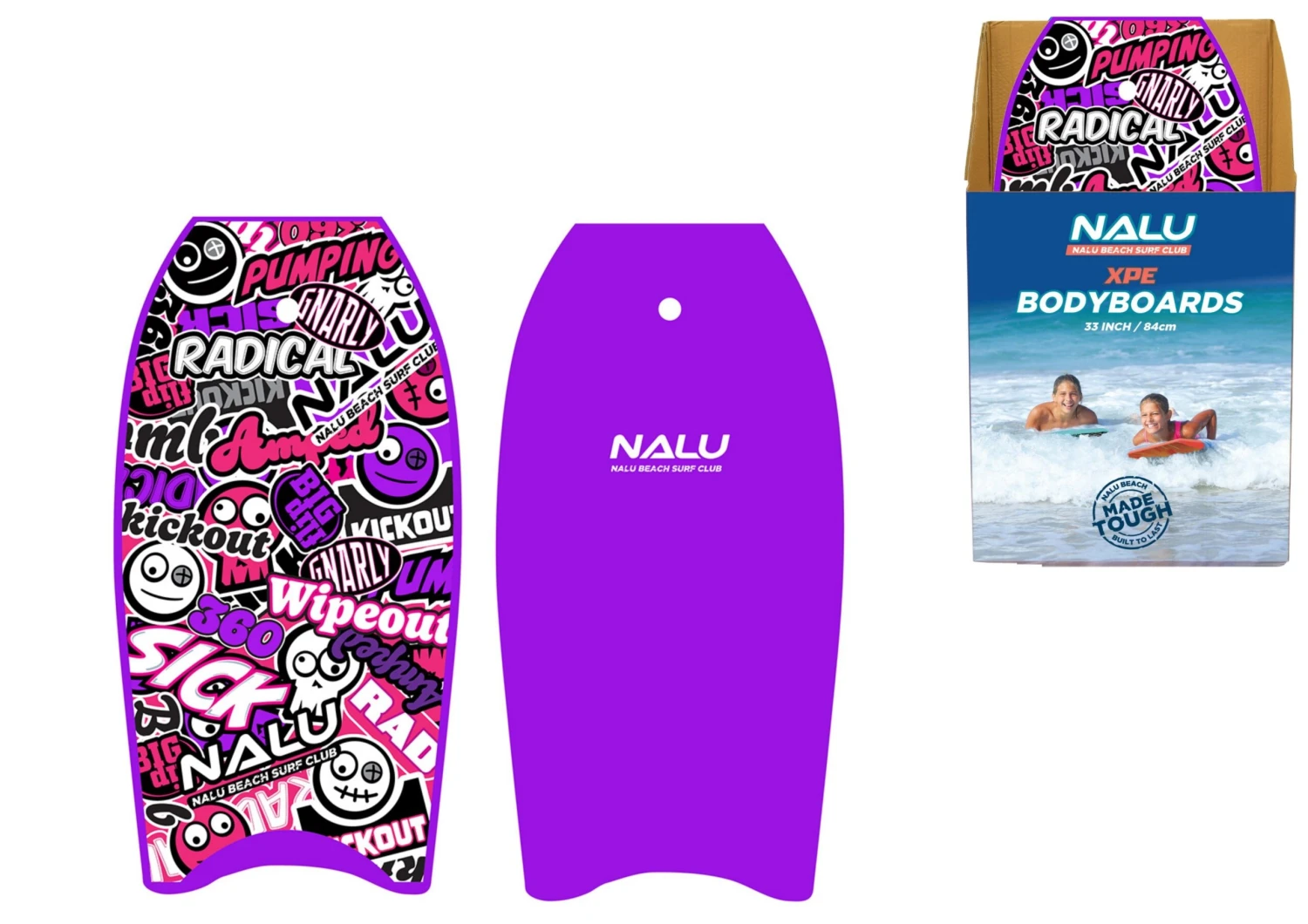 Nalu 33" Xpe Bodyboard 5 Nalu 33" Xpe Bodyboard - Image 3