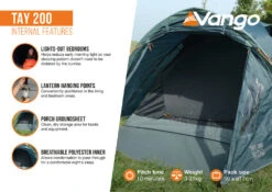 Vango Tay 200 Tent 2025 -Everyday Luxe Tay 200 Infographic Internal LowRes