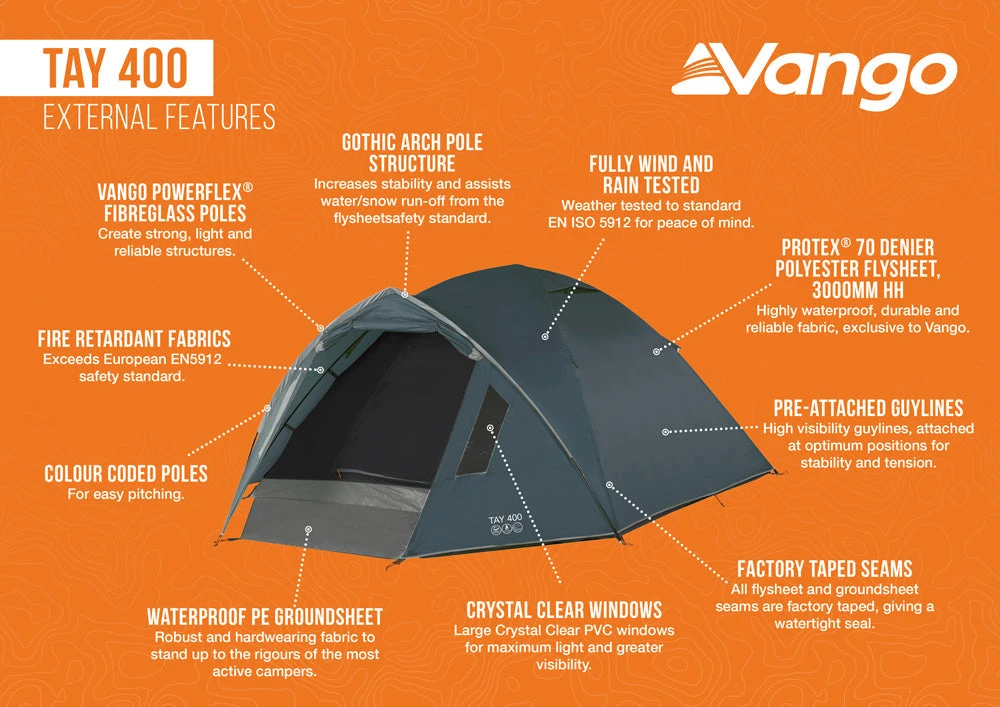 Vango Tay 400 Tent 2025 6 Vango Tay 400 Tent 2025 - Image 4