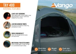 Vango Tay 400 Tent 2025 13 Vango Tay 400 Tent 2025 -Everyday Luxe Tay 400 Infographic Internal LowRes