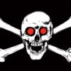 Pirate Skull Red Eyes Flag 5ft By 3Ft 2 Pirate Skull Red Eyes Flag 5ft By 3Ft -Everyday Luxe a974a9cb4cabb6a37c7a1035ec5dc718