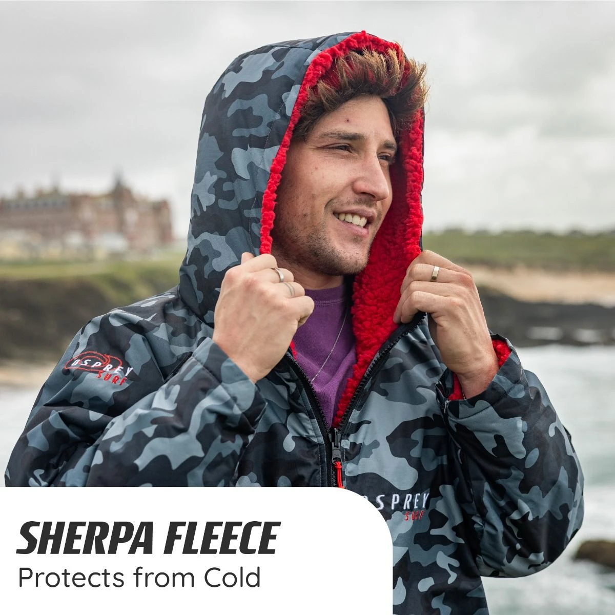 Osprey Changing Robe Camo Grey 4 Osprey Changing Robe Camo Grey - Image 2