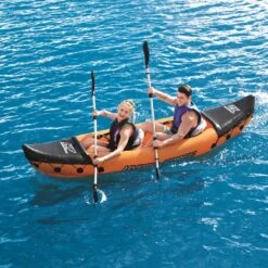 Bestway Hydro-Force Lite-Rapid X2 Kayak -Everyday Luxe bestway hydro force lite rapid x2 65077 inflatable kayak canoe 2 person 3