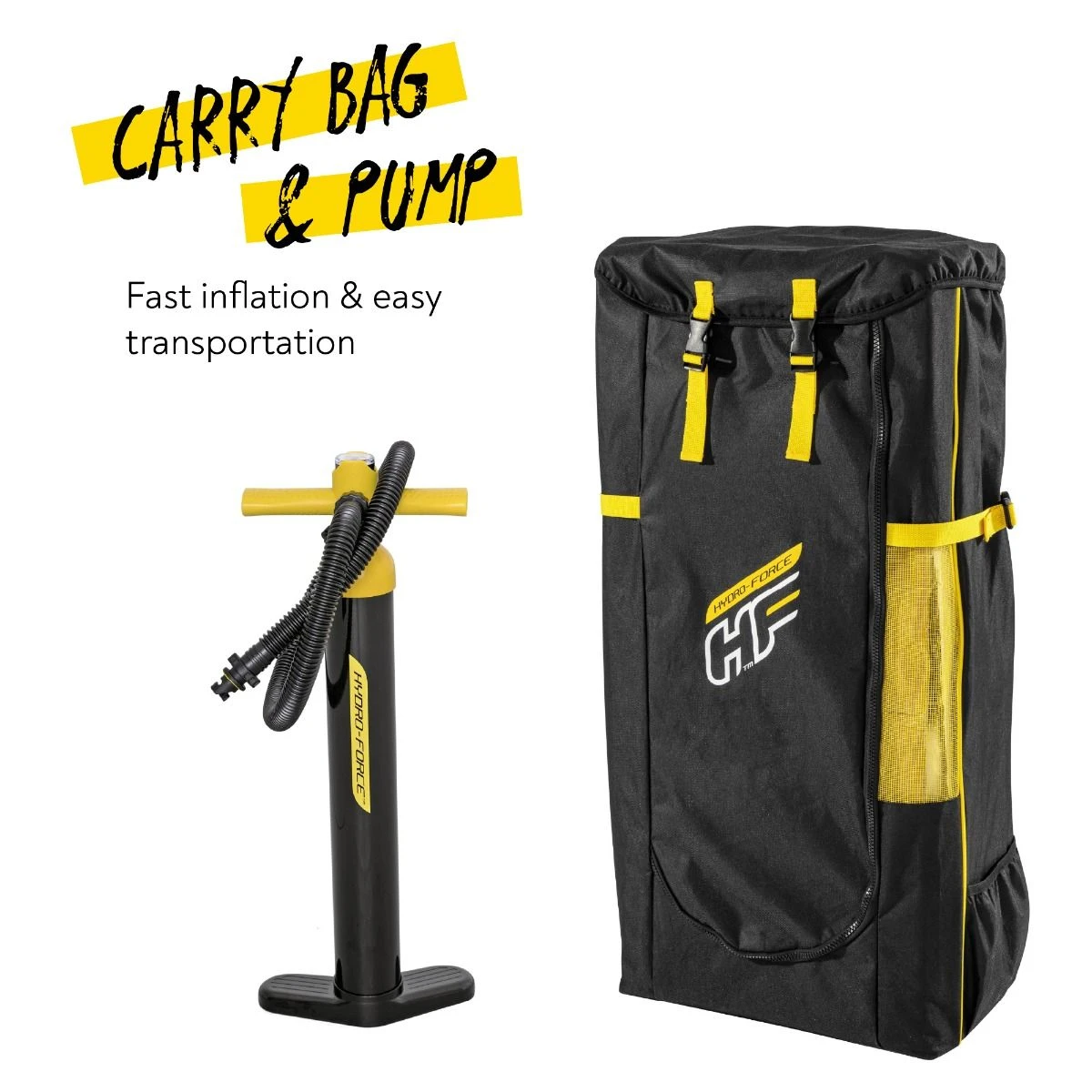 Bestway HydroFrorceFastblast Tech - 12’6ft SUP Inflatable Stand Up Paddle Board 5 Bestway HydroFrorceFastblast Tech - 12’6ft SUP Inflatable Stand Up Paddle Board - Image 3