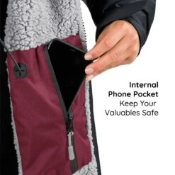 Osprey Unisex Changing Robe Maroon -Everyday Luxe callout 4 6