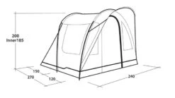 Outwell Sky 2 Tent 2025 -Everyday Luxe cfeabe91 3076 4655 95cd 3e973f303966