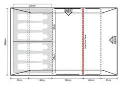 Outdoor Revolution Atom 600 Air Tent With Free Footprint 17 Outdoor Revolution Atom 600 Air Tent With Free Footprint -Everyday Luxe fp 4
