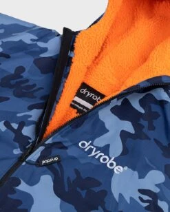 Dryrobe Advance Kids Long Sleeve Blue Camo / Orange 10 Dryrobe Advance Kids Long Sleeve Blue Camo / Orange -Everyday Luxe kids advance bluecamoorange 9
