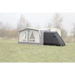 Vango Riviera Air Awning 390 Elements TC Package With Free Tall Annex Elements TC - Riviera, Caravan Awning Side Canopy And CP225 - Breathable Fitted Carpet - Riviera 390 -Everyday Luxe tall annex elements tc riviera 1